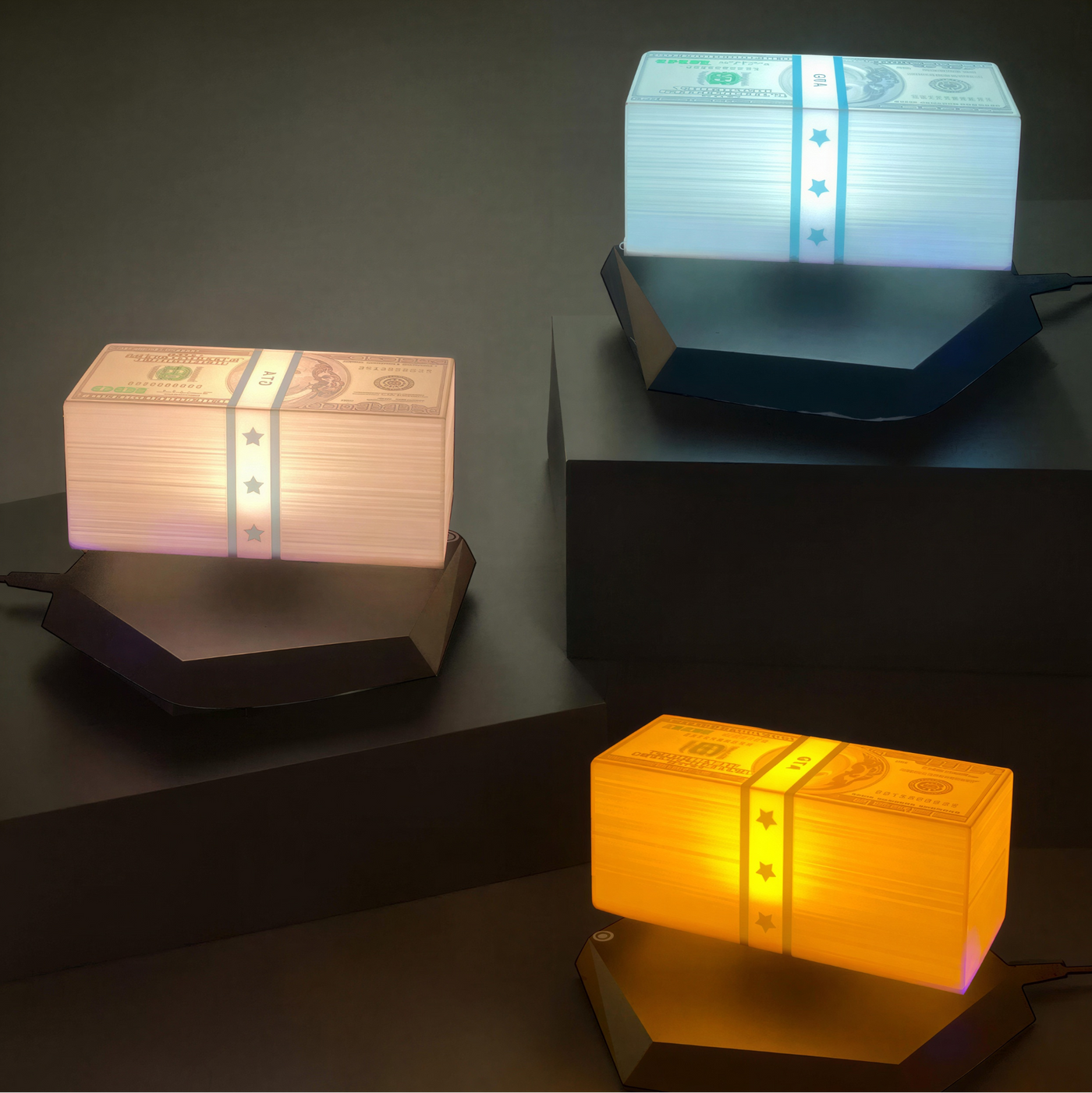 Floating Money Lamp