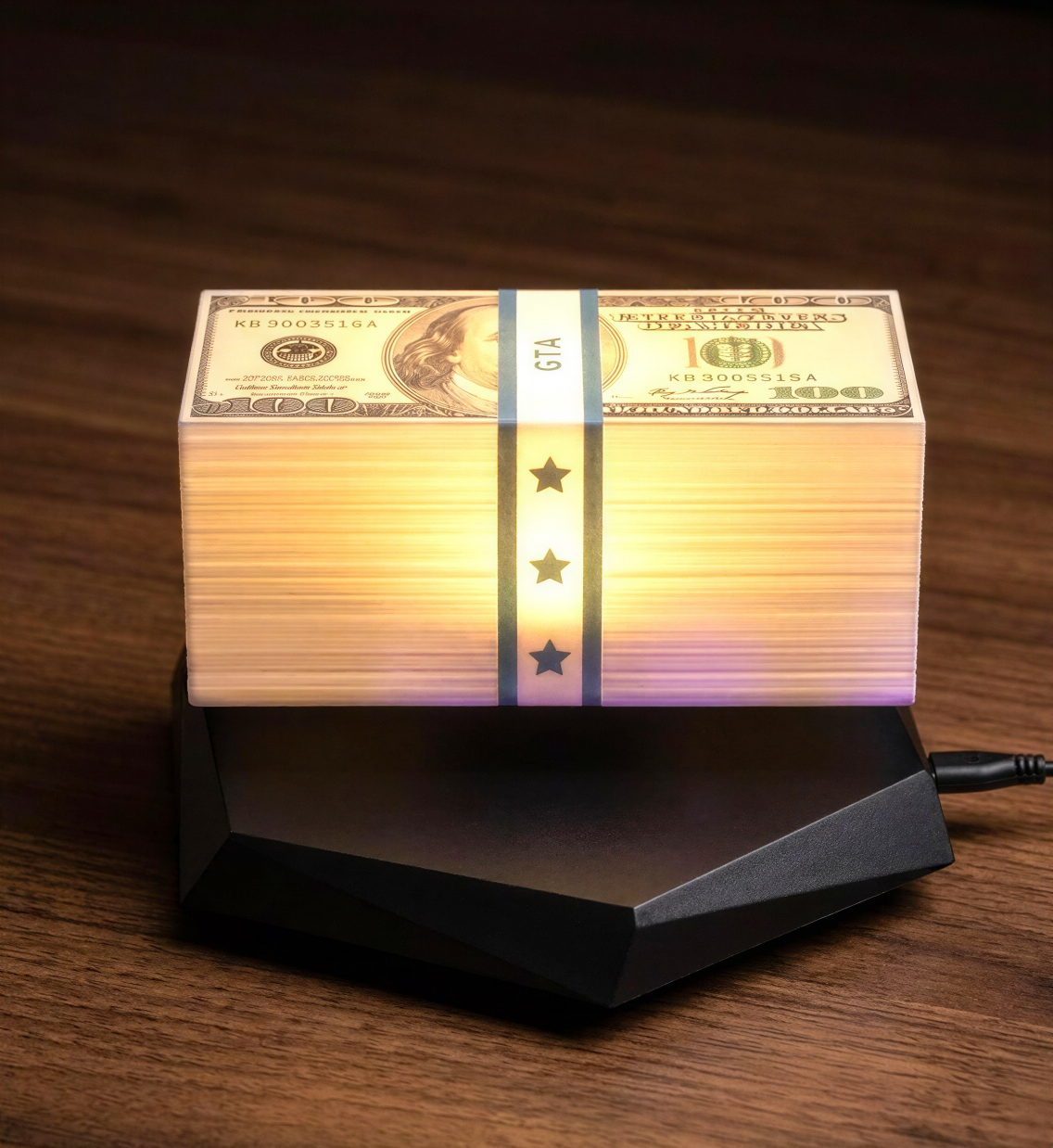 Floating Money Lamp